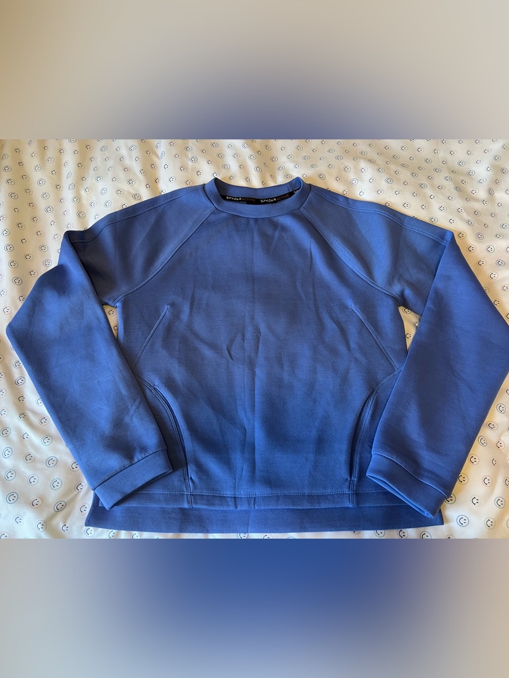 🕷️Spyder Active Ladies Crewneck Pullover Periwinkle Size S